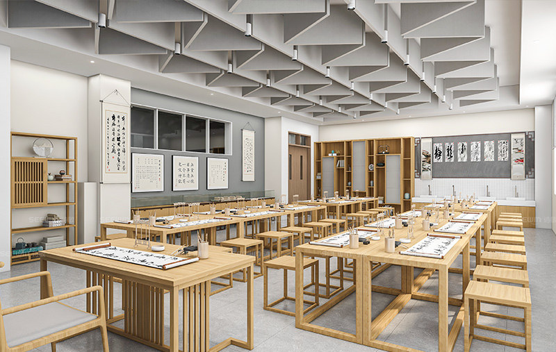 書(shū)法教室空間