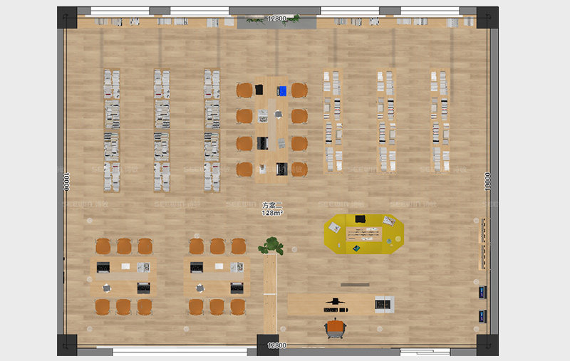 圖書(shū)室平面